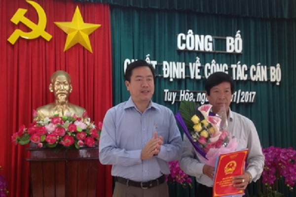  Đồng chí Võ Ngọc Kha giữ chức vụ Chủ tịch UBND TP Tuy Hòa