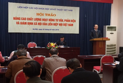 TS Phạm Văn Tân – Phó Chủ tịch kiêm Tổng Thư ký Liên hiệp Hội Việt Nam (ảnh HT)