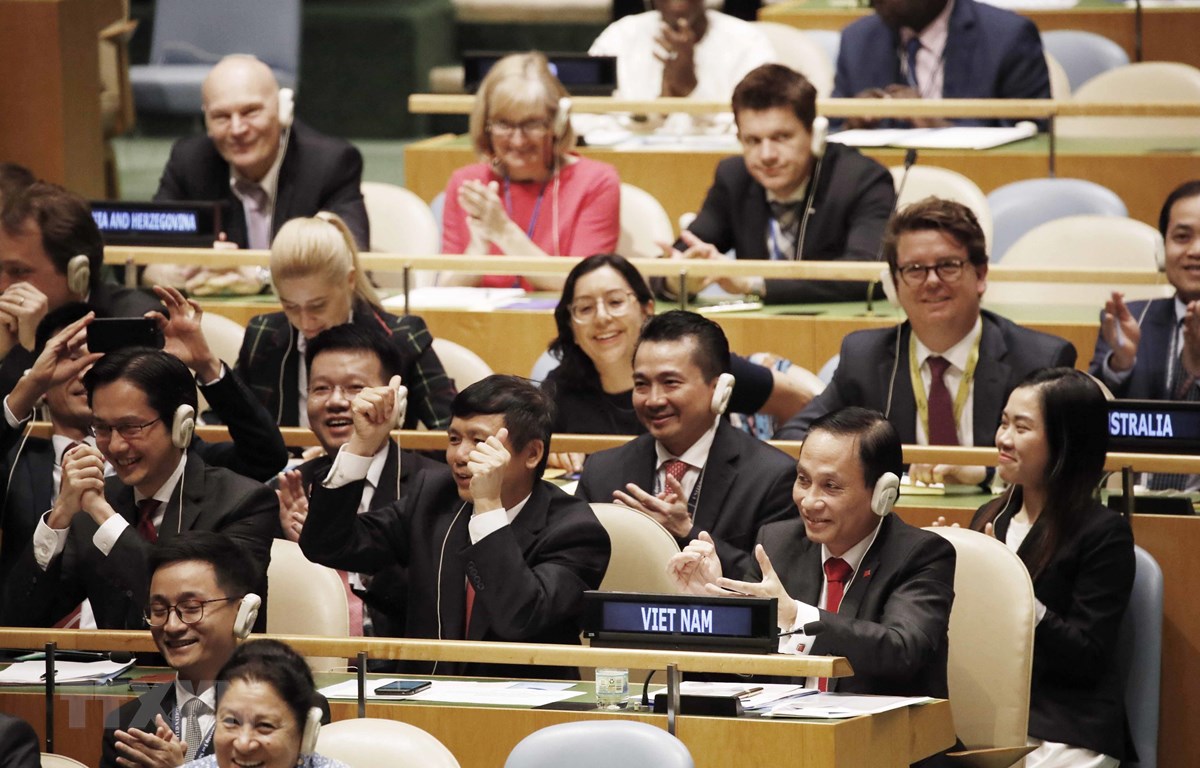 Tối 7/6/2019 (giờ Việt Nam), Chủ tịch Đại hội đồng Liên hợp quốc đã công bố Việt Nam chính thức trở thành ủy viên không thường trực Hội đồng Bảo an Liên hợp quốc nhiệm kỳ 2020-2021. Theo kết q