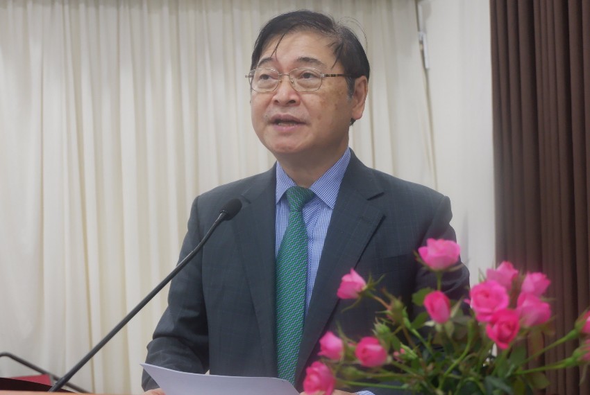 Đồng chí Phan Xuân Dũng – Chủ tịch Liên hiệp Hội Việt Nam phát biểu khai mạc