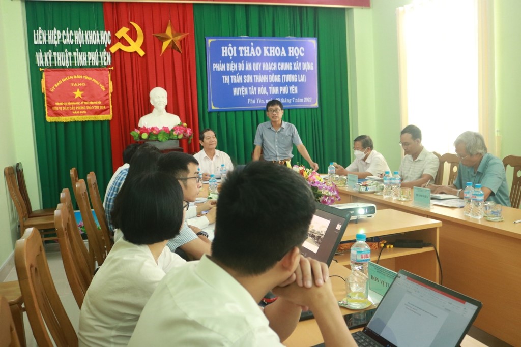 Phú Yên: Phản biện Đồ án Quy hoạch xây dựng thị trấn Sơn Thành