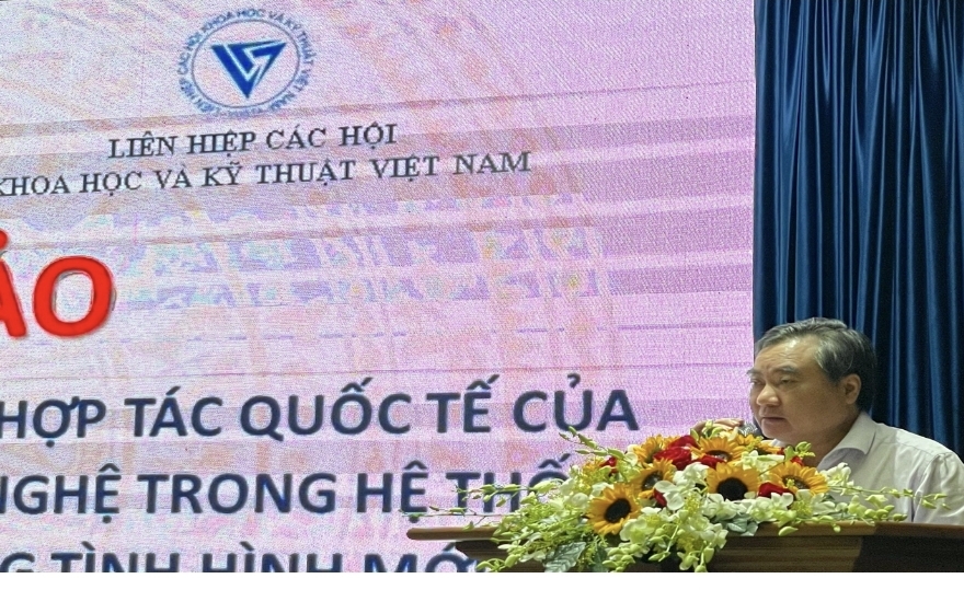 PGS.TS Phạm Quang Thao phát biểu khai mạc tại Hội thảo
