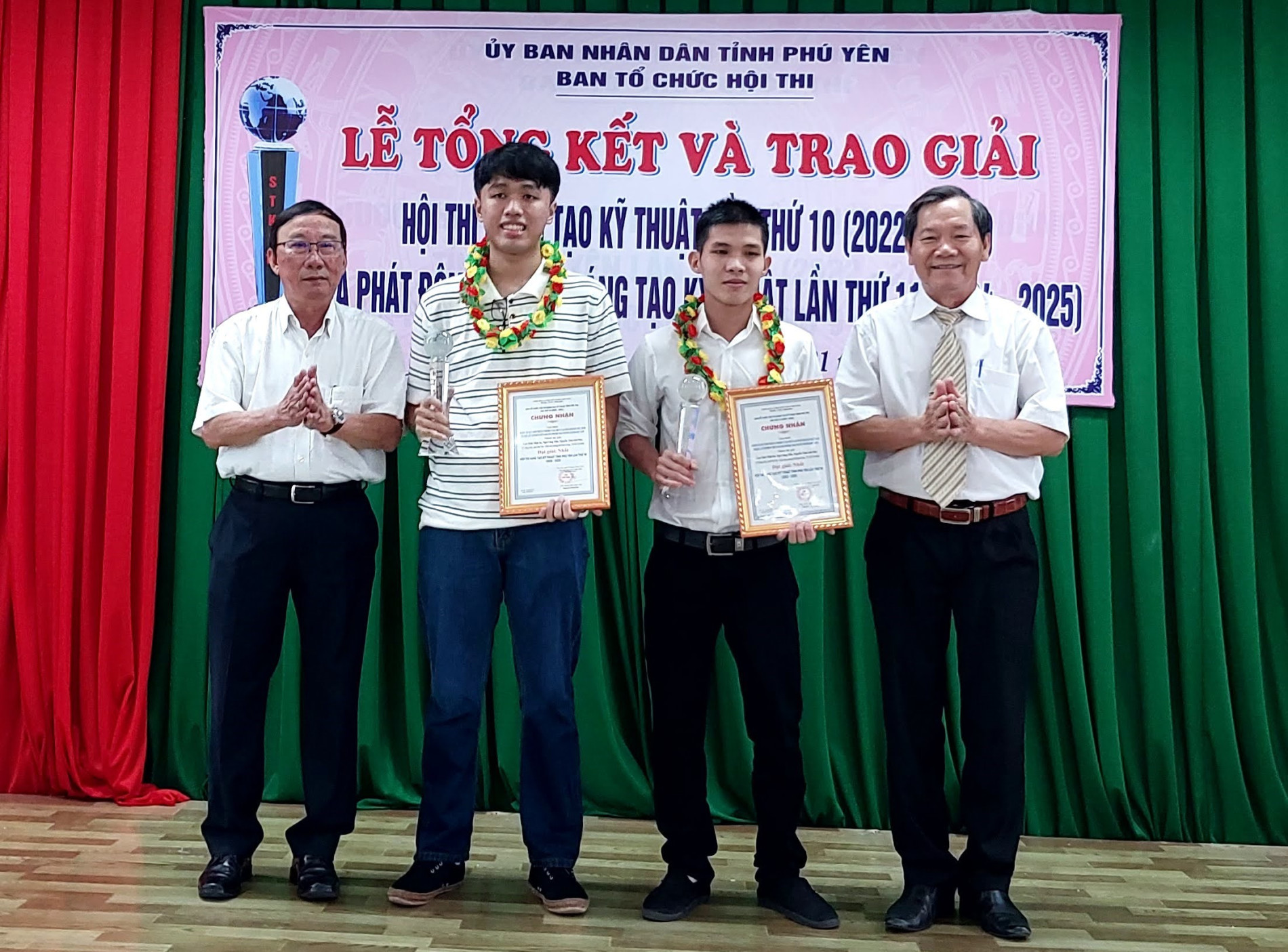 BTC trao giải Nhất tại Hội thi STKT lần thứ 10 (2022-2023)