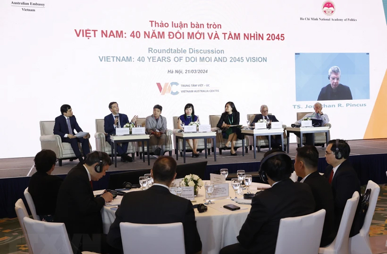 Việt Nam - Úc hợp tác nghiên cứu phục vụ tổng kết 40 năm Đổi mới