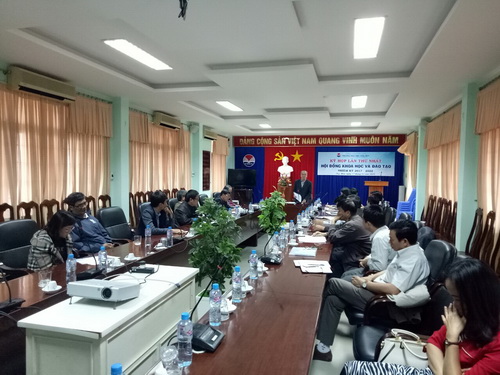 Quang cảnh đề cử Hội đồng khoa học trường Đại học Phú Yên