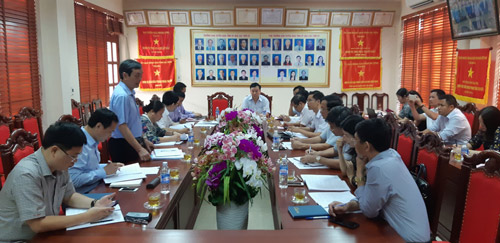 TS. Phan Tùng Mậu, Phó Chủ tịch Liên hiệp các Hội K&KT Việt Nam, Phó ban Chỉ đạo tổng Nghị quyết phát biểu tại buổi làm việc