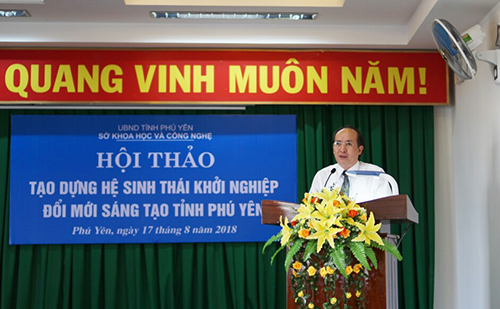 Phó Chủ tịch UBND tỉnh Phan Đình Phùng phát biểu khai mạc Hội thảo