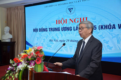 Chủ tịch LHHVN Đặng Vũ Minh phát biểu khai mạc
