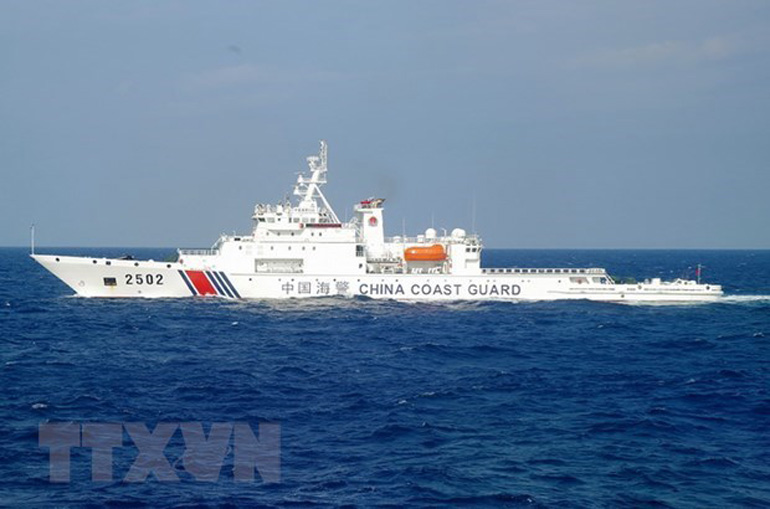 Tàu hải cảnh Trung Quốc - Ảnh minh họa: AFP/TTXVN