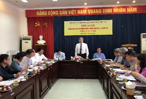 Đồng chí Đặng Vũ Minh – Chủ tịch Liên hiệp Hội Việt Nam phát biểu khai mạc