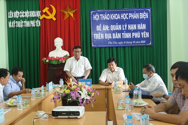 Ông Huỳnh Xuân Sơn: Phó Chủ tịch - Tổng Thư ký Liên hiệp Hội Phú Yên, khai mạc Hội thảo 