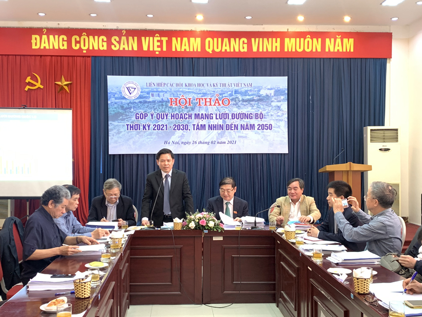 đồng chí Nguyễn Văn Thể, Bộ trưởng Bộ Giao thông Vận tải phát biểu