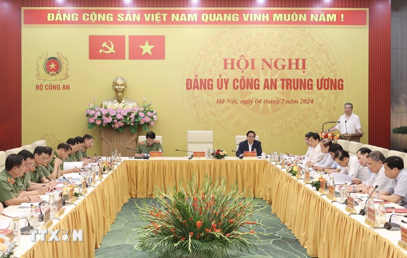 Chủ tịch nước Tô Lâm phát biểu tại hội nghị. Ảnh: TTXVN